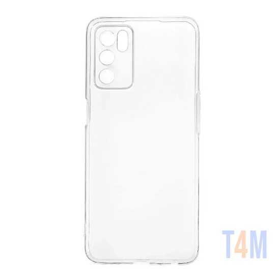 Soft Silicon Case for Oppo A16 Transparent